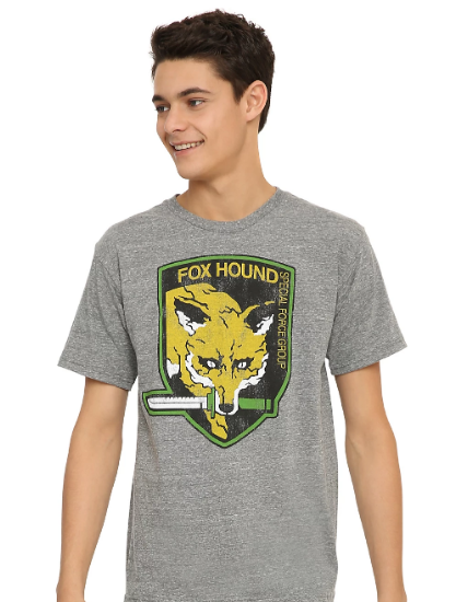 metal gear foxhound shirt